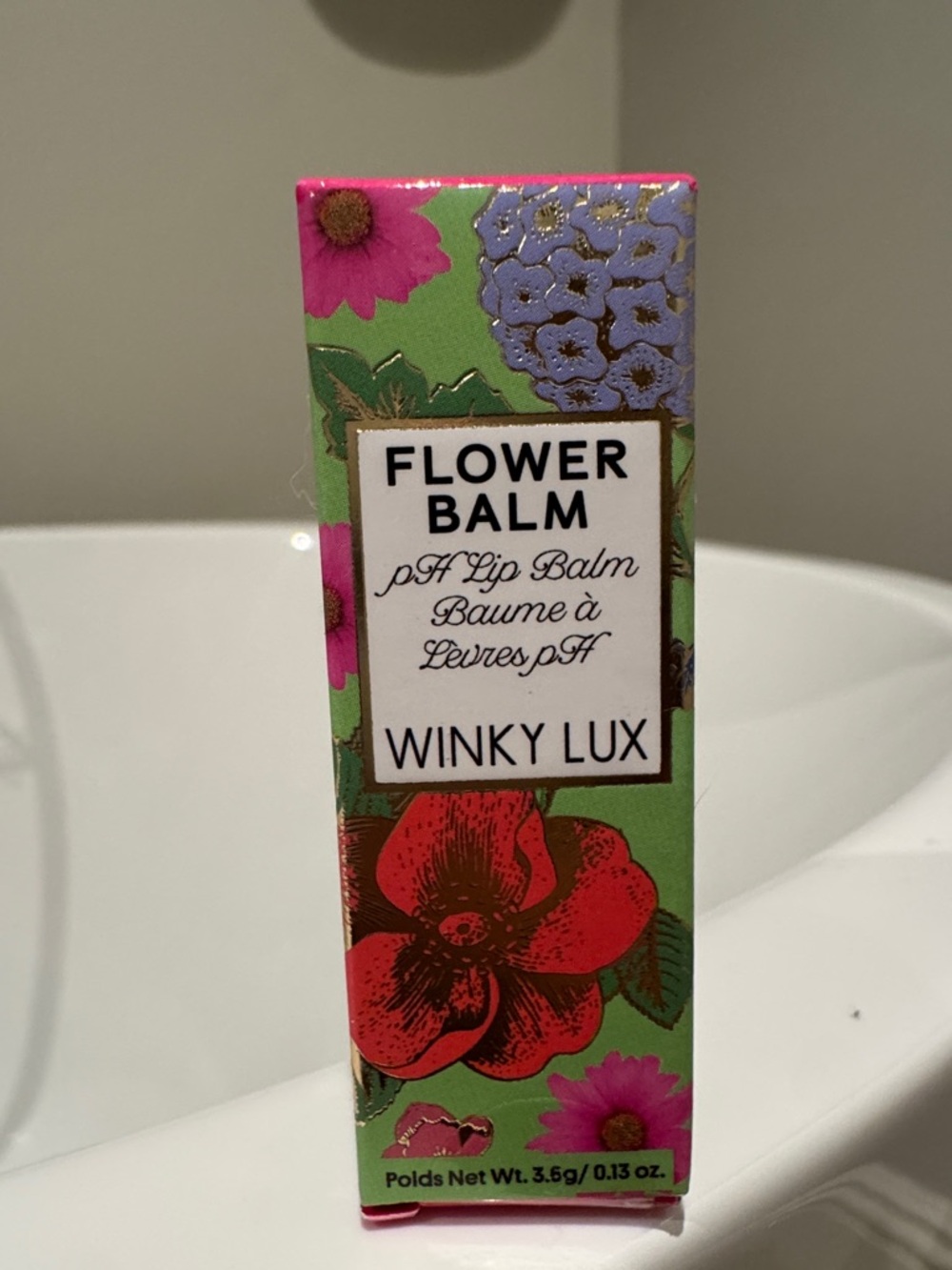 WINKY LUX Flower Balm pH Lip Balm pink rose